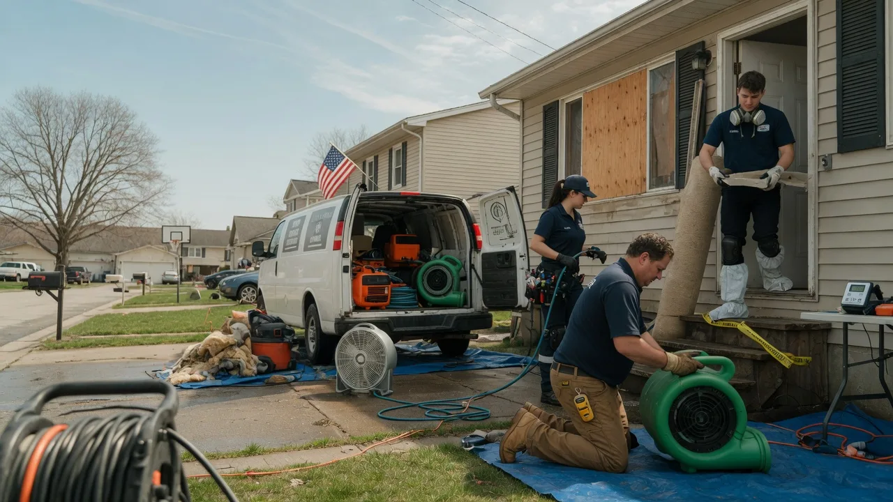 Water Damage Restoration in Jenners, PA near me